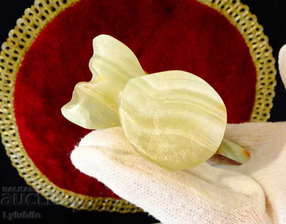 Onyx Dolphin Figurine 8 cm - 6 Onyx Dolphin Figurine 8 cm - 6