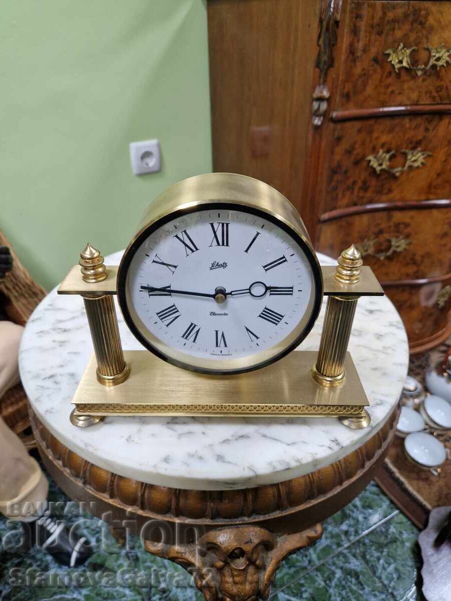 Rare Antique German Schatz Desk Clock with price 188.00 BGN | € 96.12 Rare Antique German Schatz Desk Clock with price 188.00 BGN | € 96.12