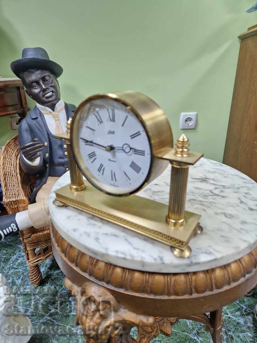 Delivery of Rare Antique German Schatz Desk Clock Delivery of Rare Antique German Schatz Desk Clock