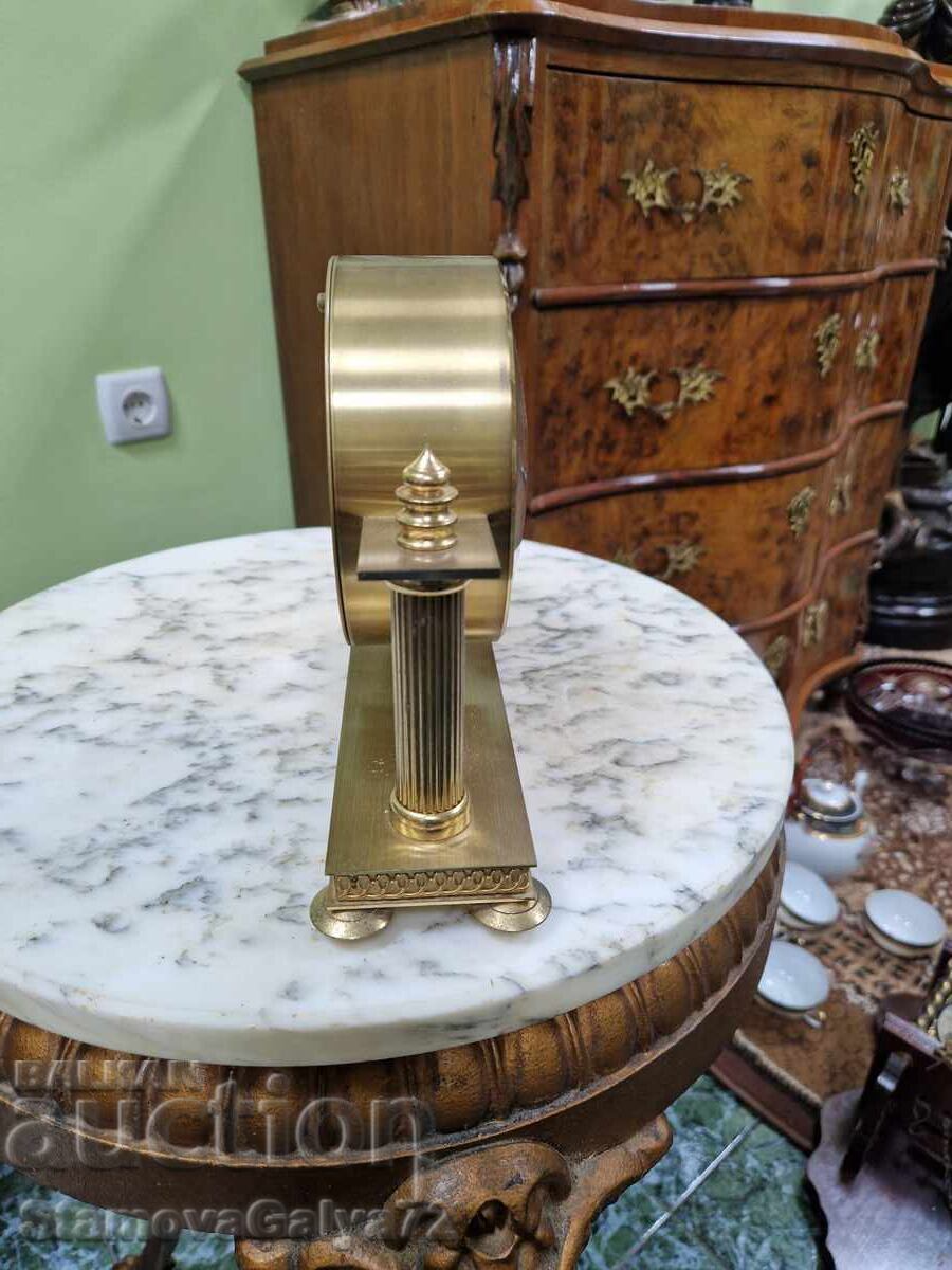 Rare Antique German Schatz Desk Clock - 6 Rare Antique German Schatz Desk Clock - 6