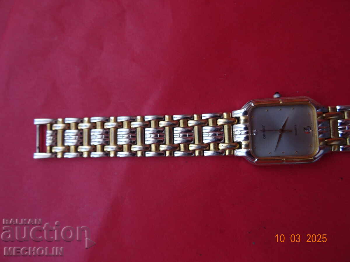 COLLECTOR'S WATCH ORIENT QUARTZ with price 25.00 BGN | € 12.78 COLLECTOR'S WATCH ORIENT QUARTZ with price 25.00 BGN | € 12.78