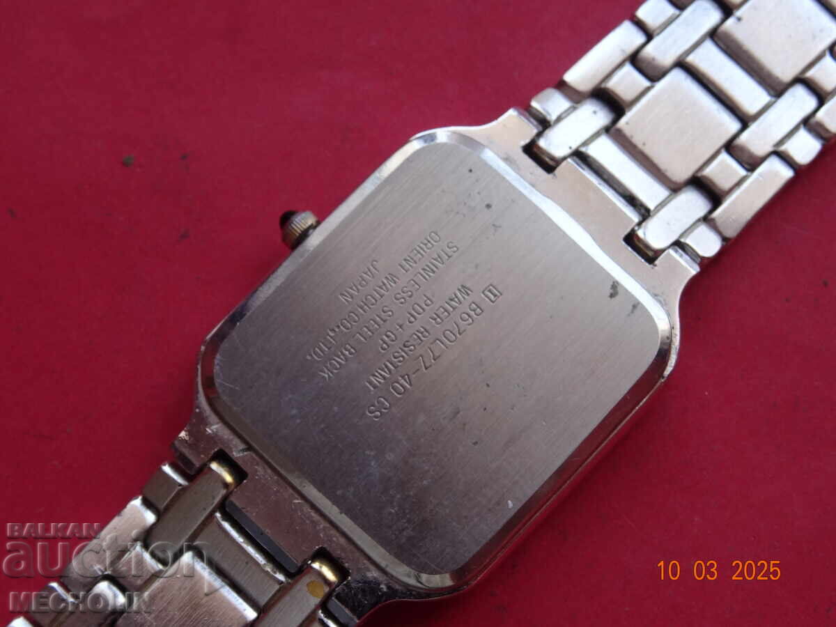 COLLECTOR'S WATCH ORIENT QUARTZ - 6 COLLECTOR'S WATCH ORIENT QUARTZ - 6