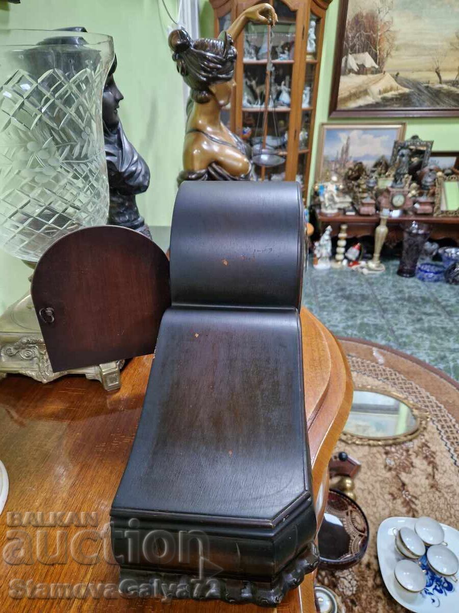 Μεγάλο αντίκα συλλεκτικό ρολόι τζακιού - 5 Μεγάλο αντίκα συλλεκτικό ρολόι τζακιού - 5