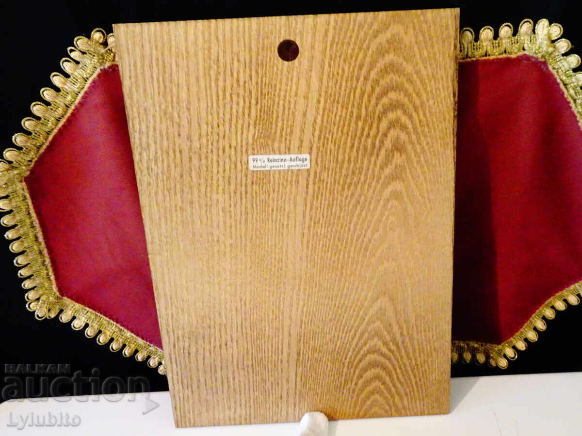 Panel from Großgründlach, pure tin on wood - 6 Panel from Großgründlach, pure tin on wood - 6