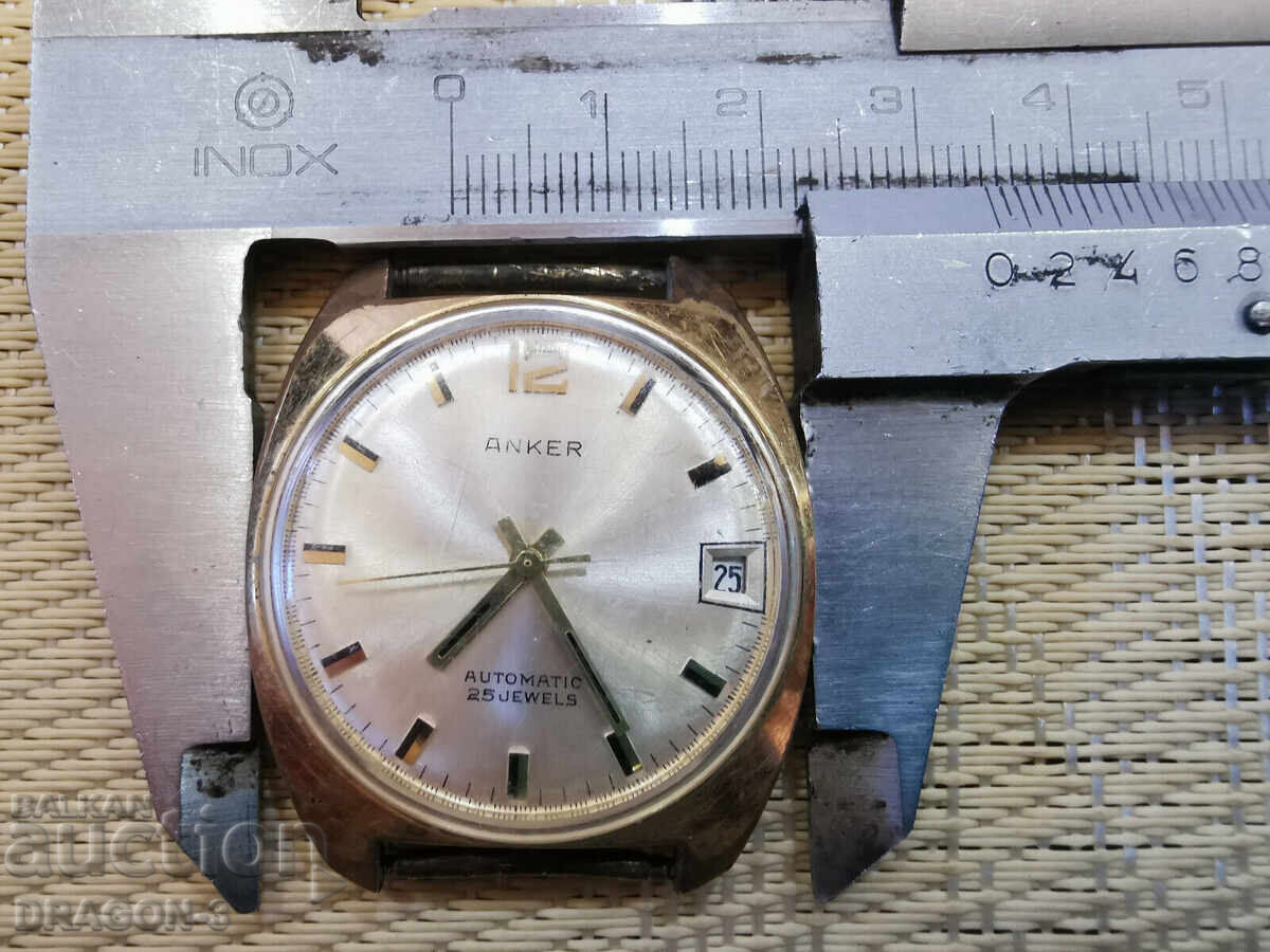 ANKER AUTOMATIC POZLETEN (This likely refers to a specific model or feature of the watch, "Pozleten" might be a brand or a characteristic like "gold plated") - 5 ANKER AUTOMATIC POZLETEN (This likely refers to a specific model or feature of the watch, "Pozleten" might be a brand or a characteristic like "gold plated") - 5