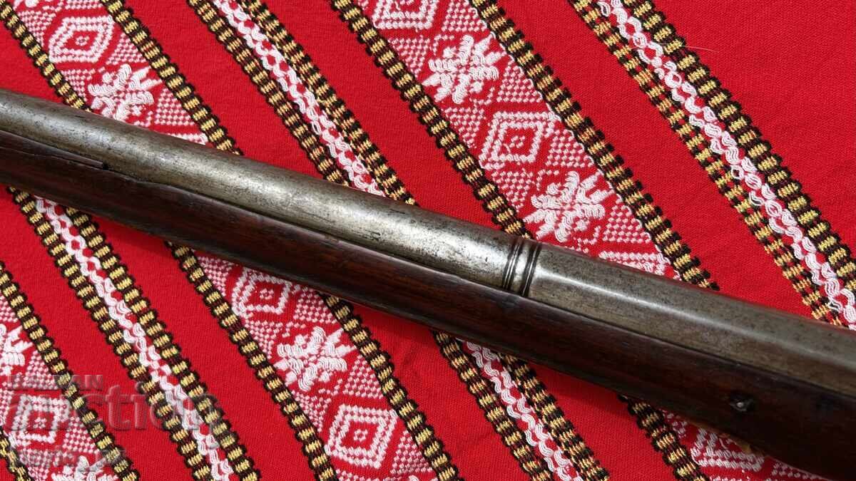 10820. Turkish Flintlock Army Rifle 19th Century, Very Well Preserved - 8