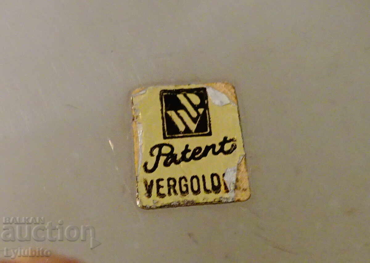 Silver-plated Paul Wirths plate with 24k Gold with price 15.00 BGN | € 7.67 Silver-plated Paul Wirths plate with 24k Gold with price 15.00 BGN | € 7.67