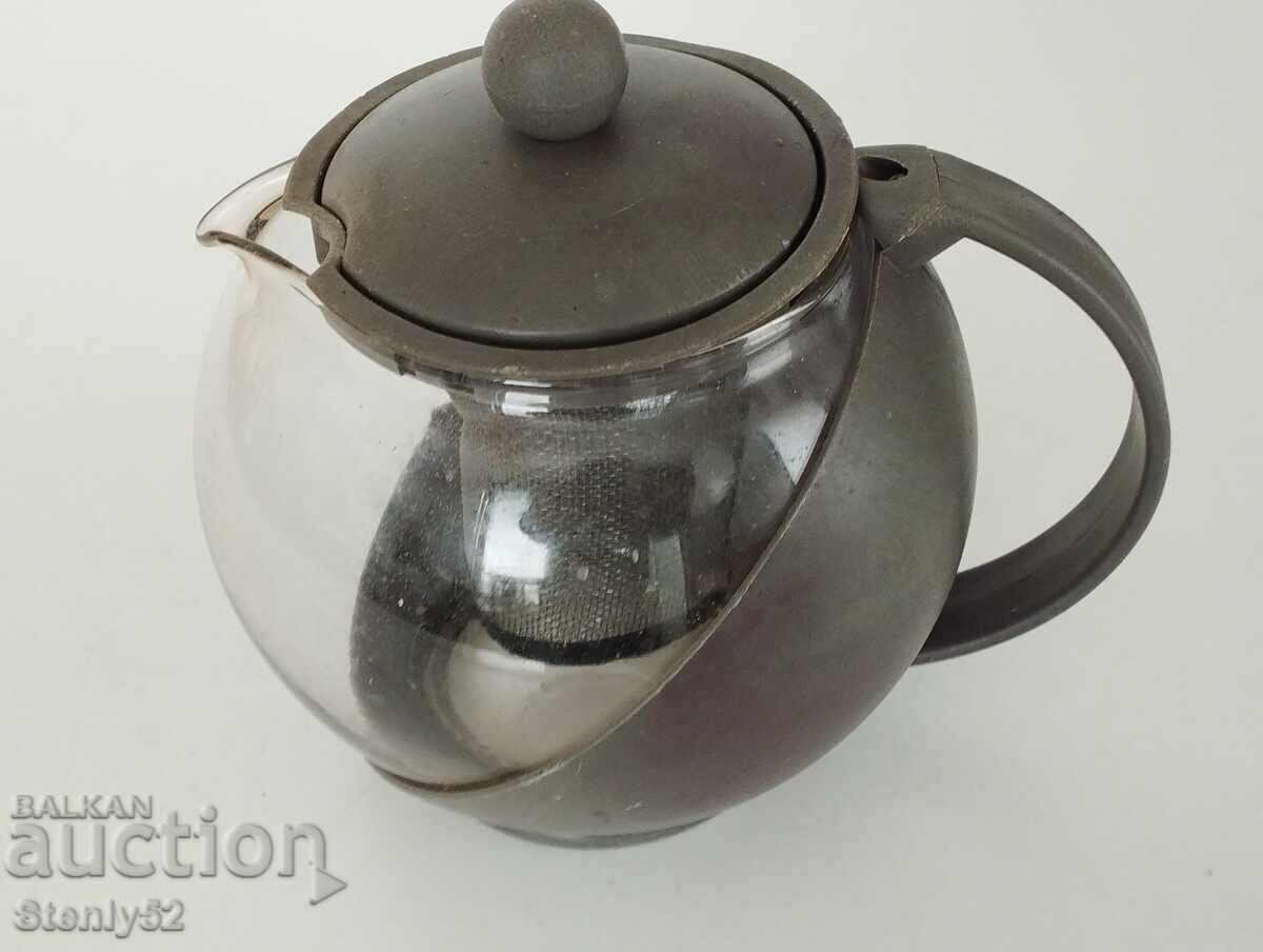 Τσαγιέρα για έγχυση τσαγιού με καλαθάκι