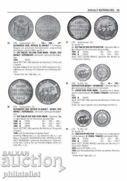 German coin catalog from 1800 to now - 6 German coin catalog from 1800 to now - 6