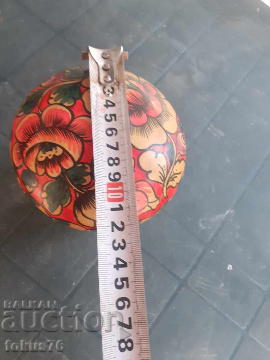 Russian wooden toy mushroom painted Matryoshka - 7 Russian wooden toy mushroom painted Matryoshka - 7