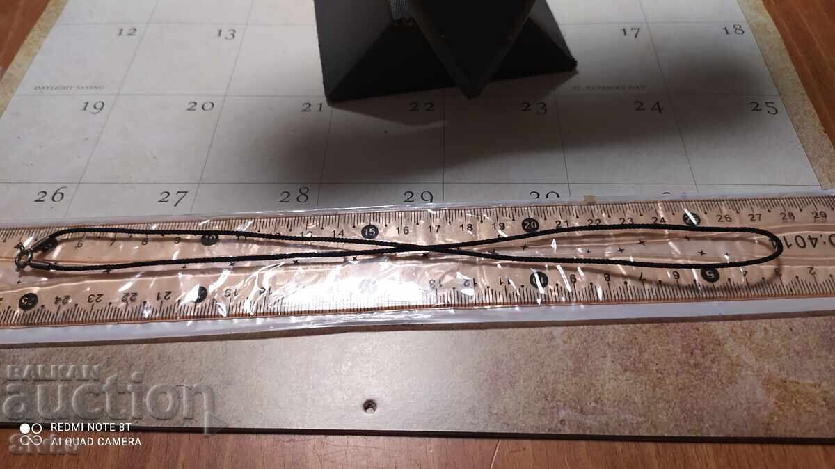 Leather cord for necklace with price 0.09 BGN | € 0.05 Leather cord for necklace with price 0.09 BGN | € 0.05