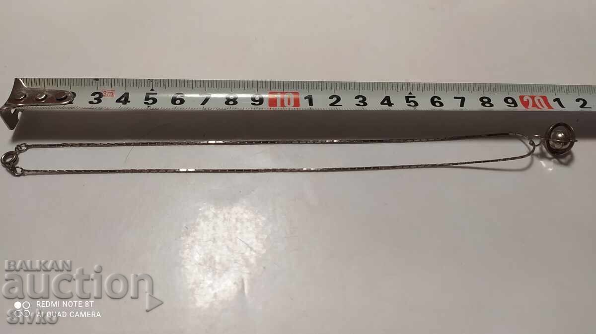 Necklace with a moving sphere - 5 Necklace with a moving sphere - 5