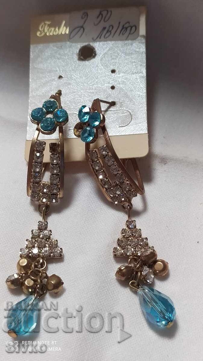 New Earrings, Cubic Zirconia with price 0.99 BGN | € 0.51