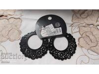 Σκουλαρίκια καινούργια μεγάλα 6,8 εκ πλαστικά