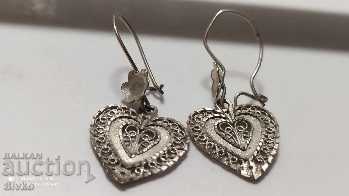 Обици филигран Възраждане идеално за годините си състояние с цена 43.99 лв. | € 22.49 Обици филигран Възраждане идеално за годините си състояние с цена 43.99 лв. | € 22.49