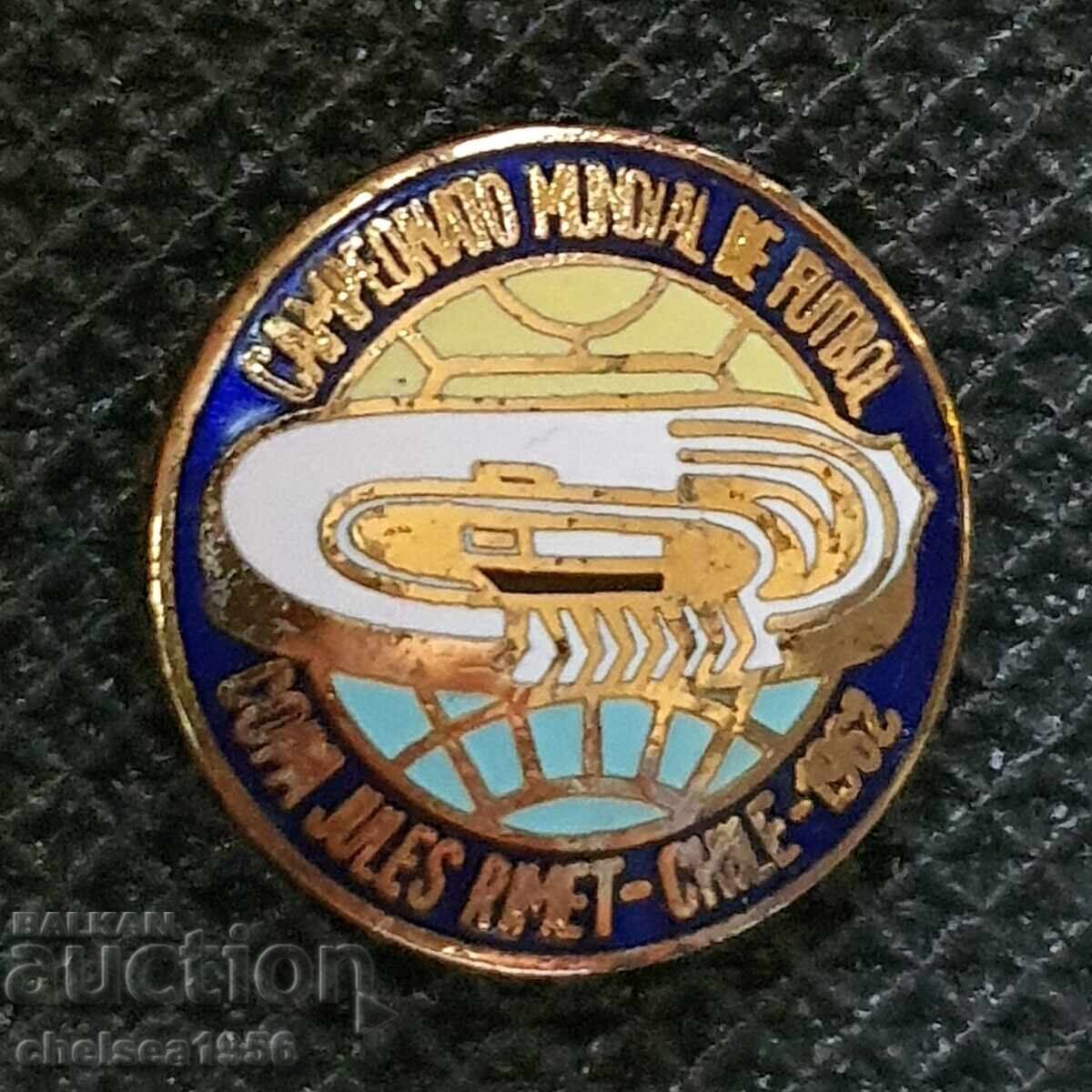 World Cup Chile 1962 Badge World Cup Chile 1962 Badge