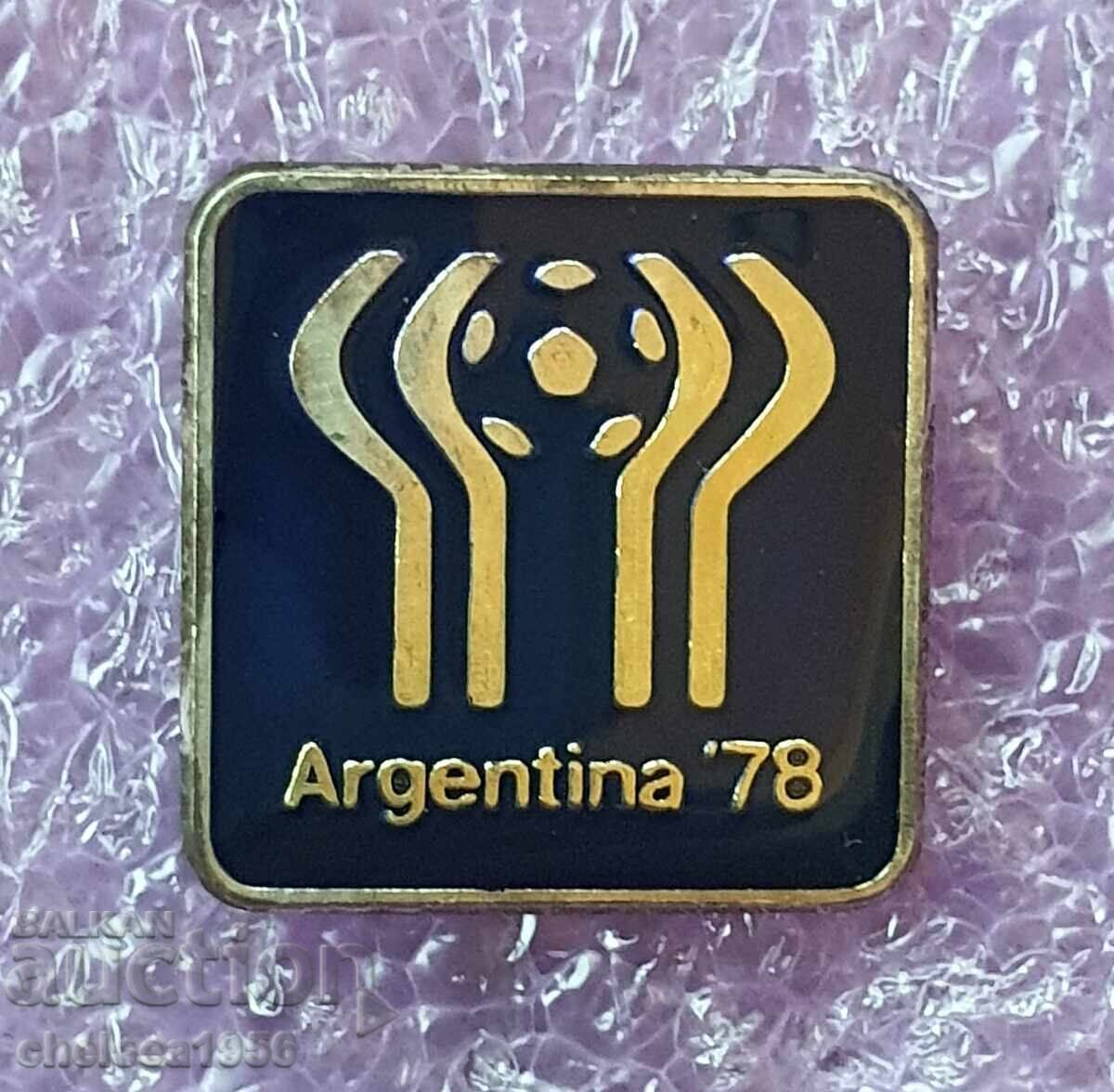 Argentina 1978 World Cup Badge Argentina 1978 World Cup Badge