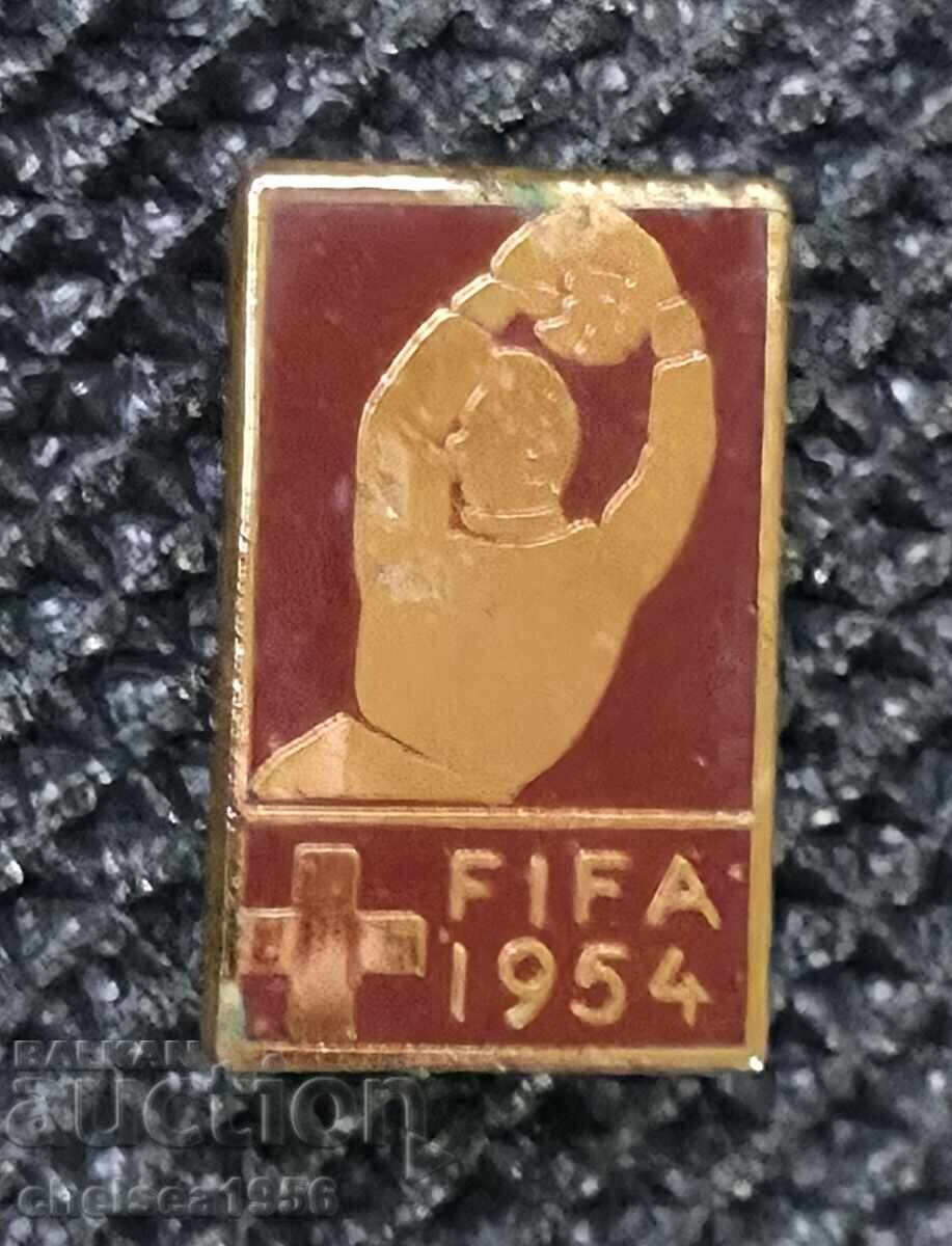 World Cup Switzerland 1954 Badge