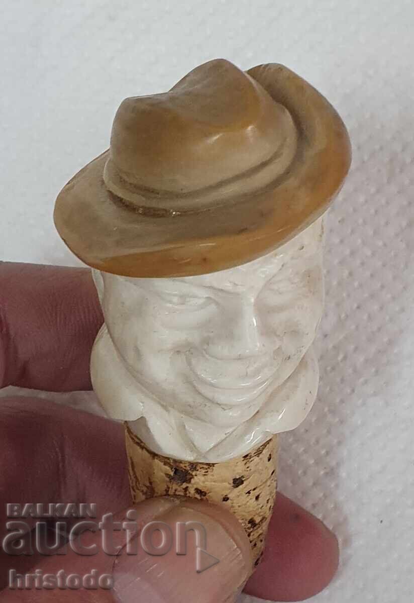 Old cork stopper for bottle, carafe - 5 Old cork stopper for bottle, carafe - 5