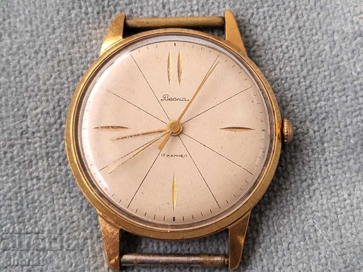Collector's watch VESNA USSR AU 12.5 Collector's watch VESNA USSR AU 12.5