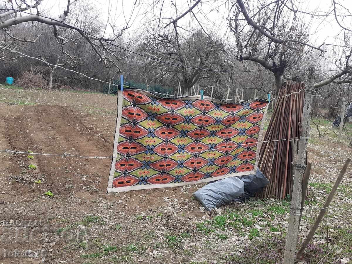 Delivery of Old plush blanket wall covering Delivery of Old plush blanket wall covering