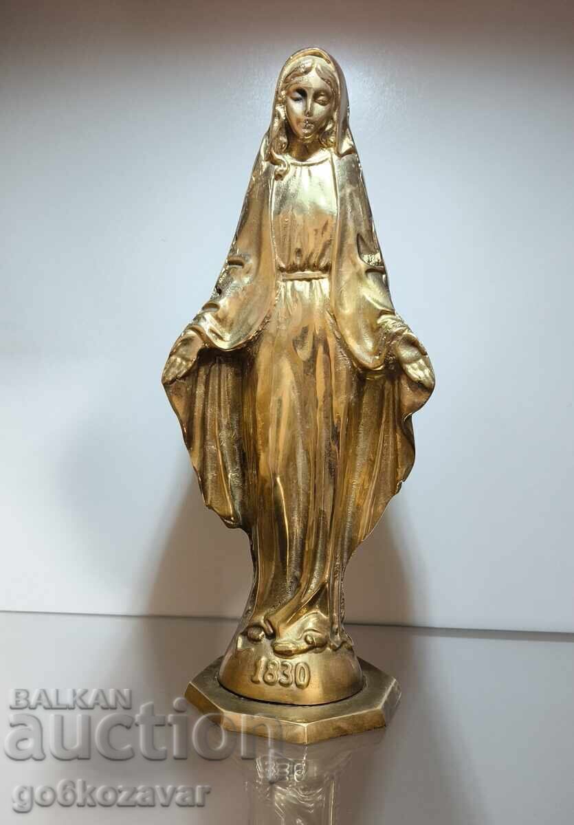 Παναγία! Παλιό μοναδικό μπρούτζινο αγαλματίδιο! Θρησκεία! Παναγία! Παλιό μοναδικό μπρούτζινο αγαλματίδιο! Θρησκεία!