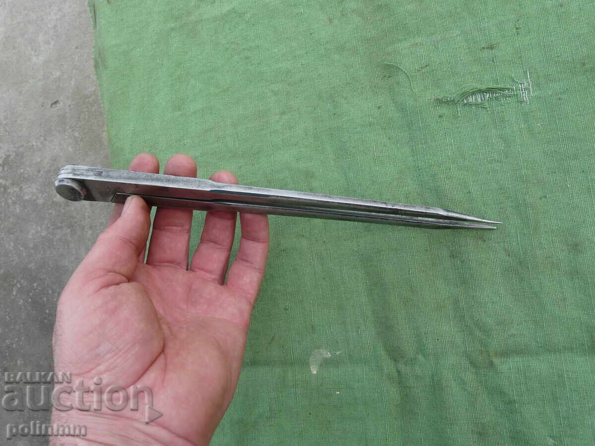 Old German compass / ruler - 5