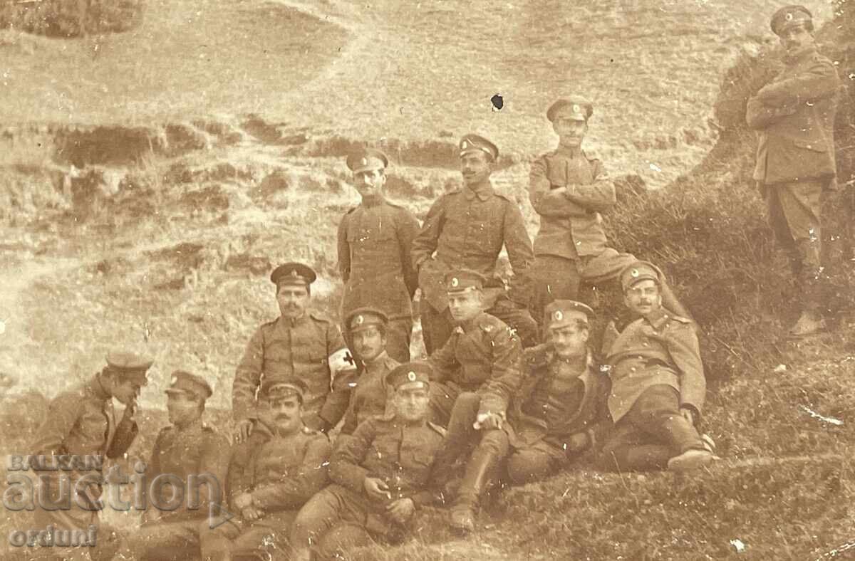 4888 Kingdom of Bulgaria officers 22 Thracian Regiment 1917 WWI with price 25.00 BGN | € 12.78 4888 Kingdom of Bulgaria officers 22 Thracian Regiment 1917 WWI with price 25.00 BGN | € 12.78