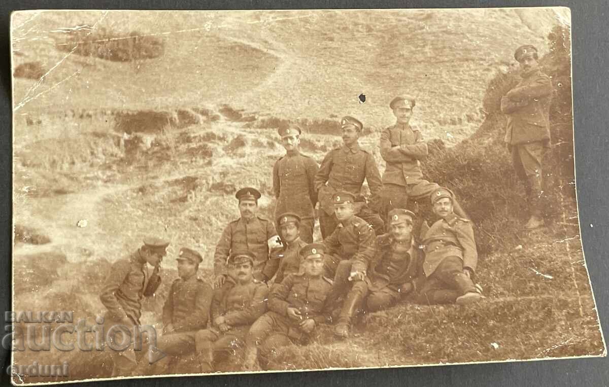 4888 Kingdom of Bulgaria officers 22 Thracian Regiment 1917 WWI 4888 Kingdom of Bulgaria officers 22 Thracian Regiment 1917 WWI
