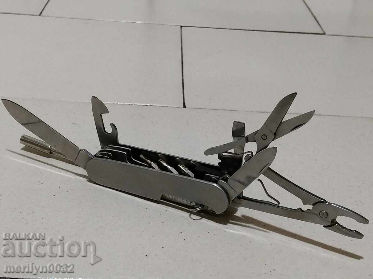 Multifunctional knife, dagger, scissors, awl, pliers, screwdriver - 7 Multifunctional knife, dagger, scissors, awl, pliers, screwdriver - 7