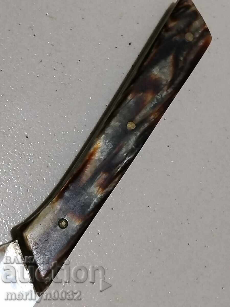 Old Bulgarian kitchen knife 70s vintage blade handle - 6 Old Bulgarian kitchen knife 70s vintage blade handle - 6