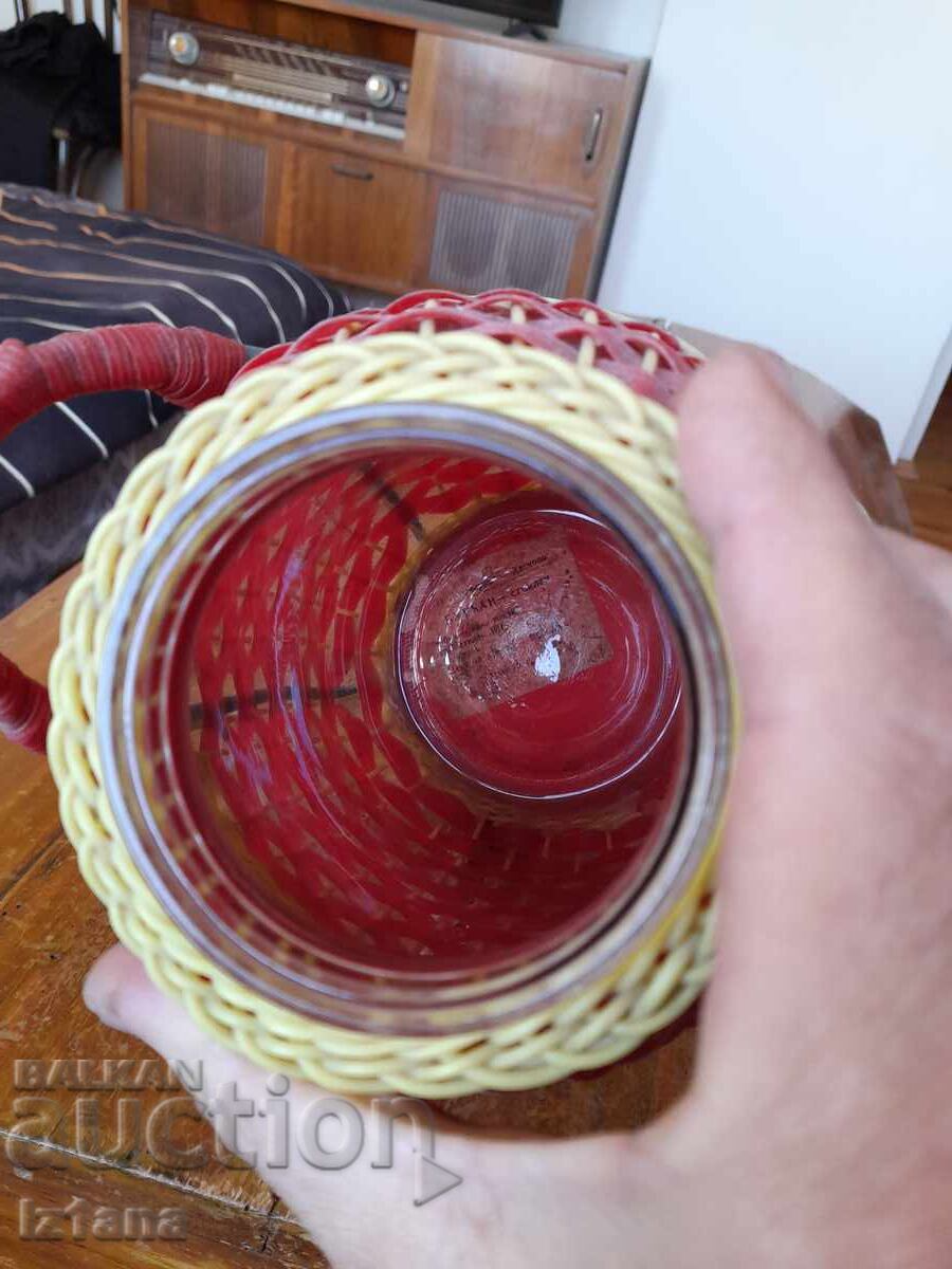 Παράδοση Παλιό ψάθινο βάζο Παράδοση Παλιό ψάθινο βάζο