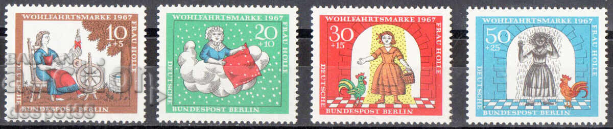 1967. Berlin. Charity series 1967. Berlin. Charity series