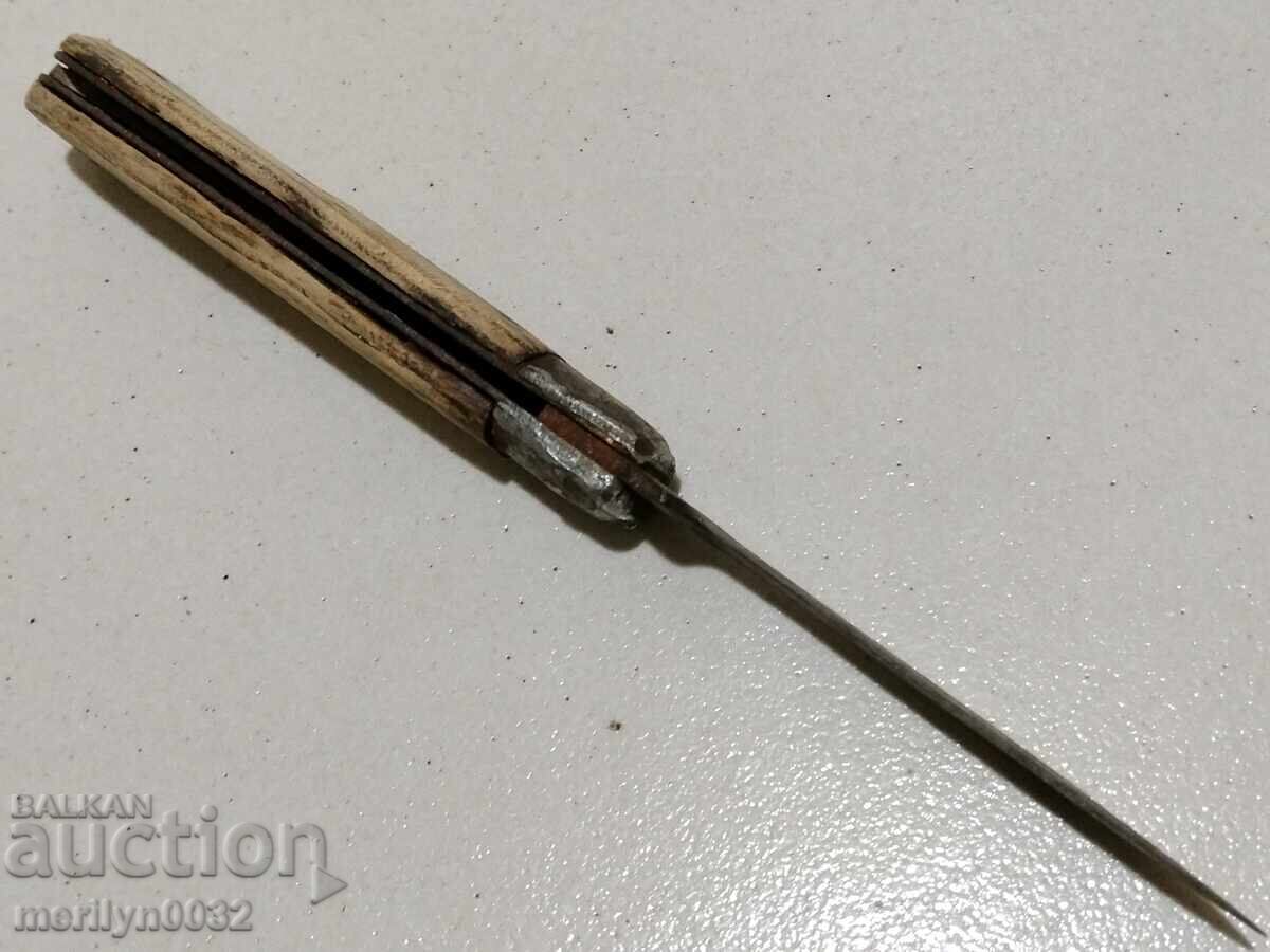 Auction  Old Tarnovo knife Sickle and Hammer 60s knife dagger