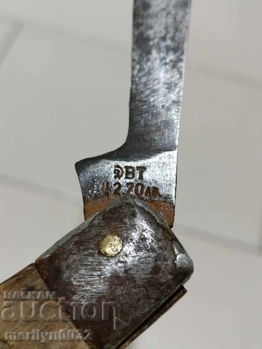 Delivery of Old Tarnovo knife Sickle and Hammer 60s knife dagger