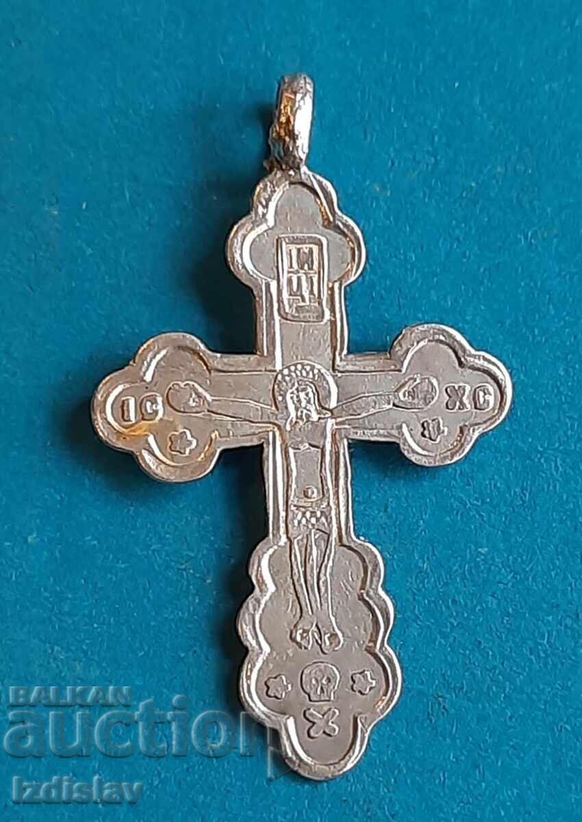 Antique silver cross of Tsarist Russia with price 60.00 BGN | € 30.68 Antique silver cross of Tsarist Russia with price 60.00 BGN | € 30.68
