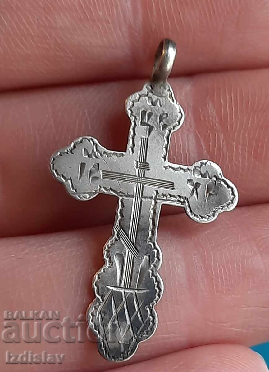 Δημοπρασία Παλαιός ασημένιος σταυρός της τσαρικής Ρωσίας Δημοπρασία Παλαιός ασημένιος σταυρός της τσαρικής Ρωσίας