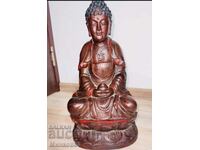 Буда 45см. от червен абанос склуптора,ръчна дърворезба !!!