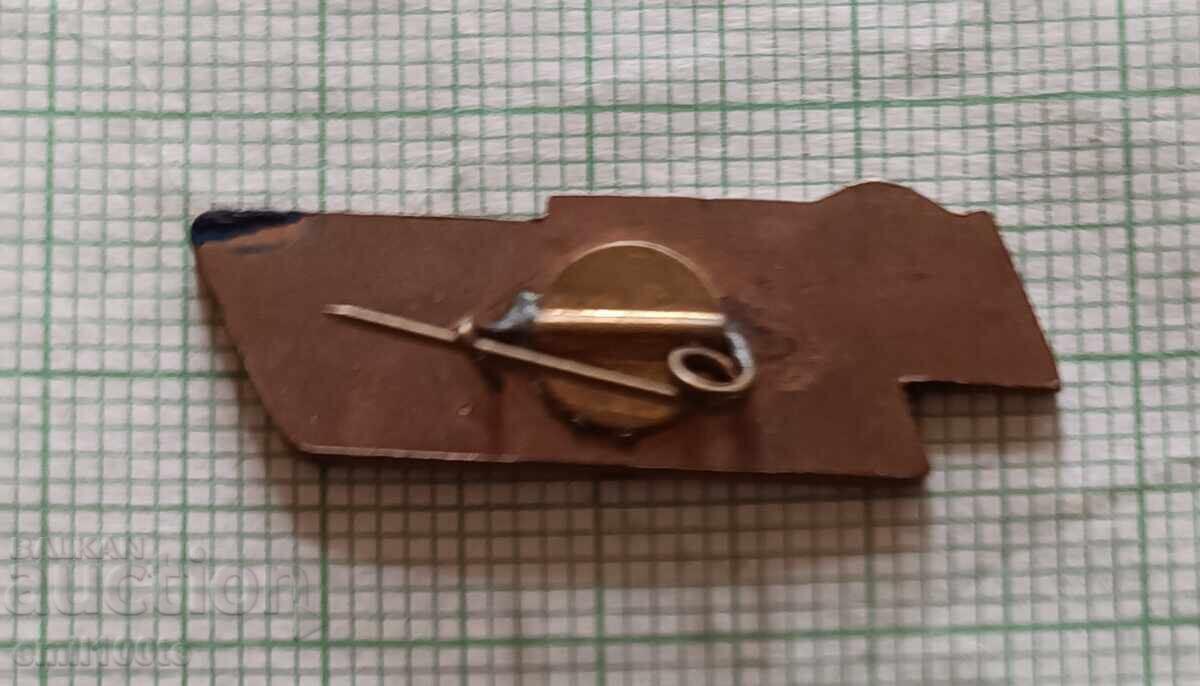 Badge - 50g of OIIIMF Odessa Institute of Marine Engineers - 5 Badge - 50g of OIIIMF Odessa Institute of Marine Engineers - 5