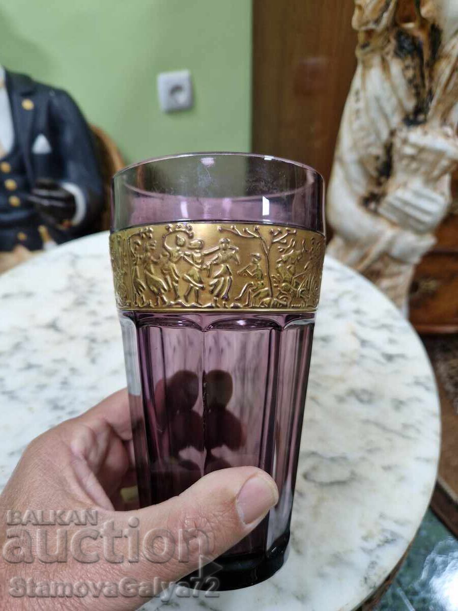 Wonderful antique glass vase Moser - 5 Wonderful antique glass vase Moser - 5