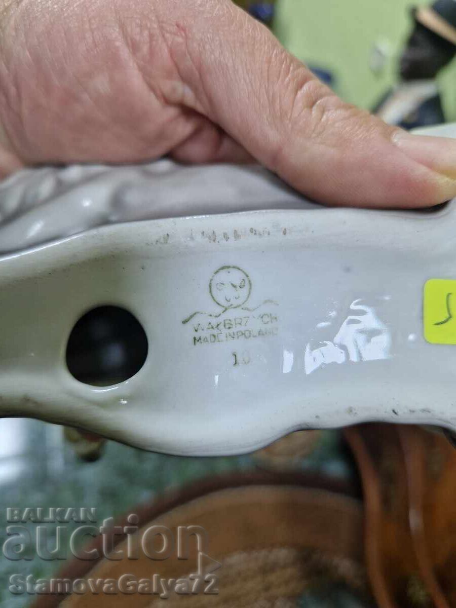 Figurină unică, rară, din porțelan polonez antic - 7 Figurină unică, rară, din porțelan polonez antic - 7