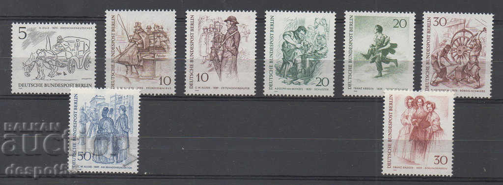 1969. Berlin. Famous Personalities from Berlin - 19th Century 1969. Berlin. Famous Personalities from Berlin - 19th Century