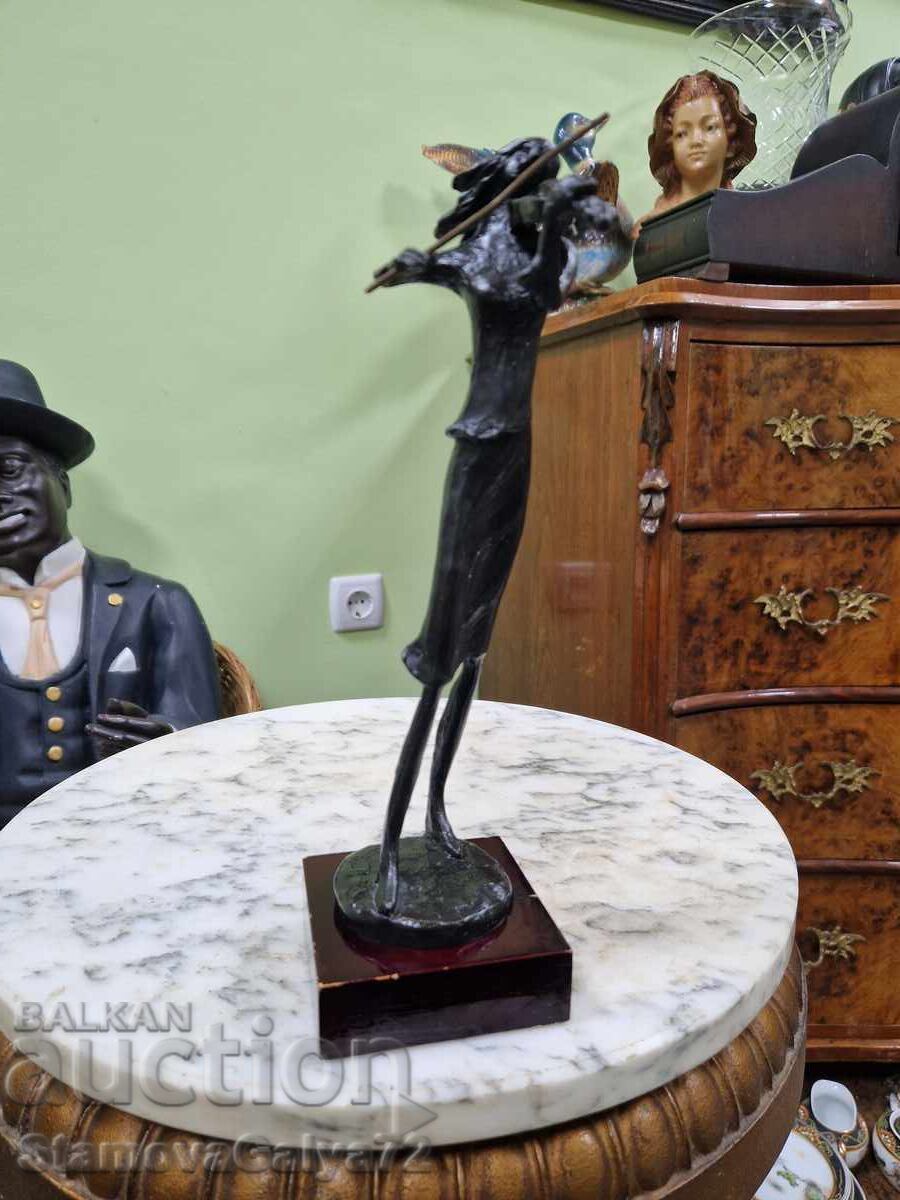 Stunning bronze author's figure statuette sculpture with price 277.00 BGN | € 141.63 Stunning bronze author's figure statuette sculpture with price 277.00 BGN | € 141.63