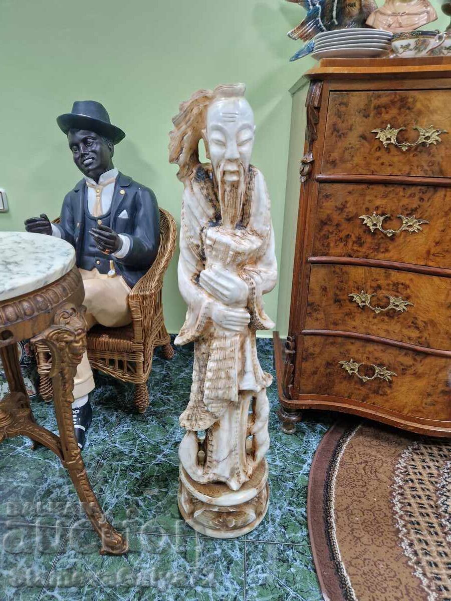 Unique Large Chinese Stone Figure Statue with price 696.00 BGN | € 355.86 Unique Large Chinese Stone Figure Statue with price 696.00 BGN | € 355.86