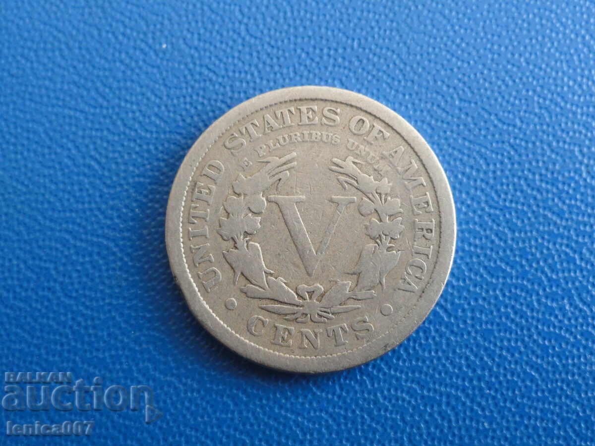 SUA 1912 - 5 cenți (m) - 6