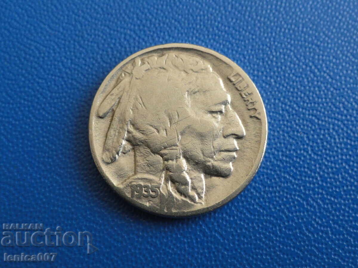 SUA 1935 - 5 cenți (m) - 5