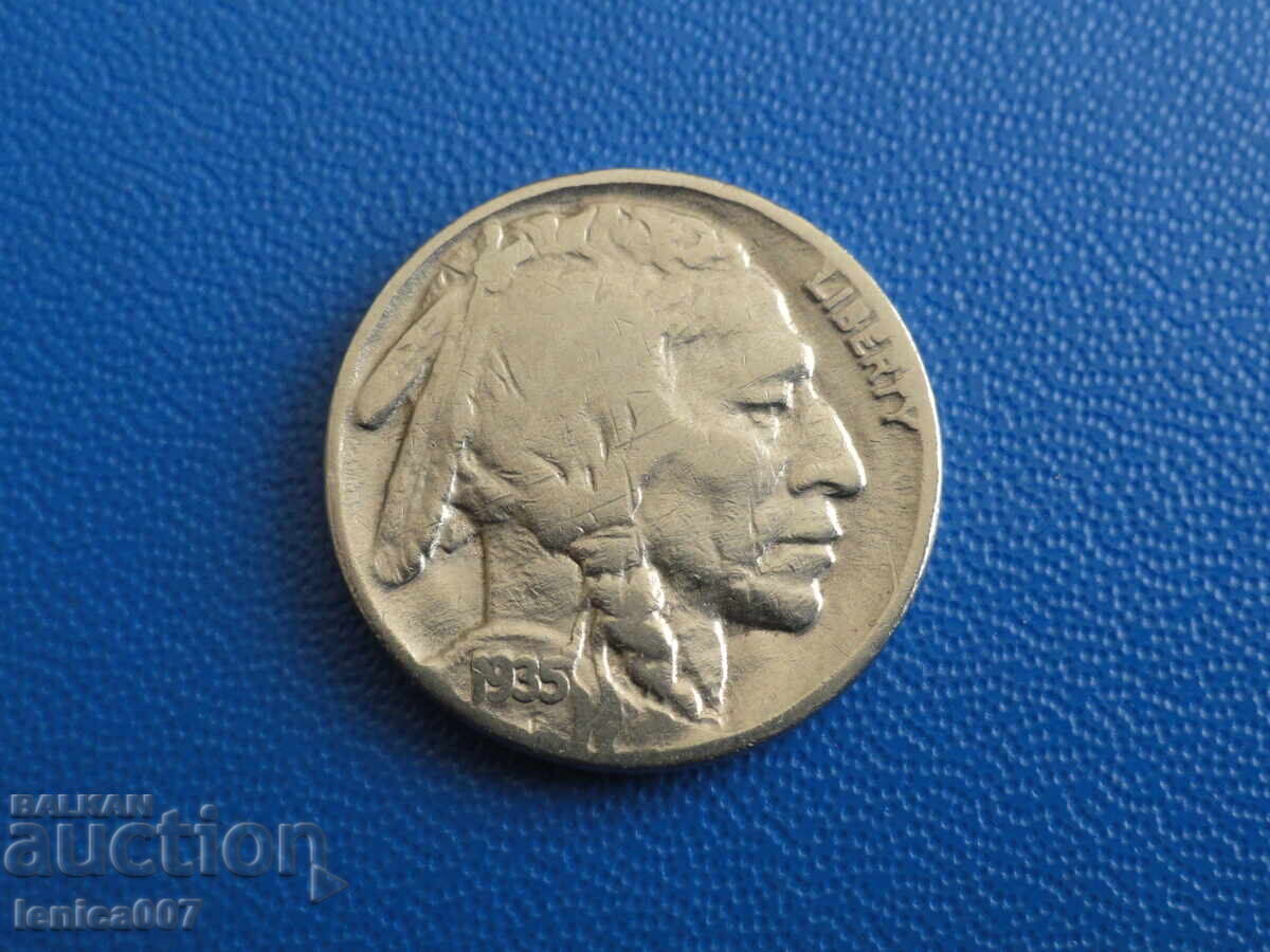 SUA 1935 - 5 cenți (m) SUA 1935 - 5 cenți (m)