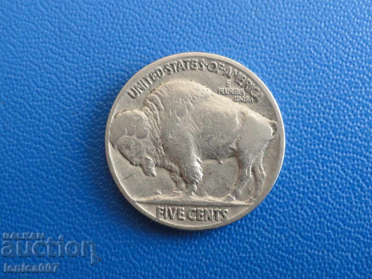 SUA 1937 - 5 cenți (m) cu preț € 4.60 | 9.00 BGN