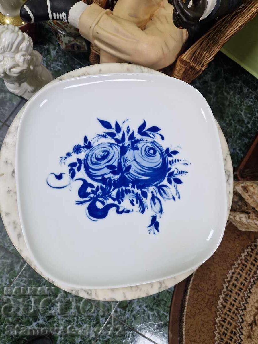 Delivery of Large Antique Porcelain Wall Plate by Rosenthal