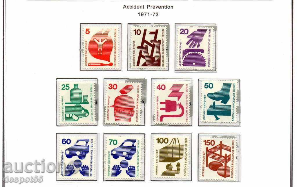 1971-73. Berlin. Accident Prevention 1971-73. Berlin. Accident Prevention